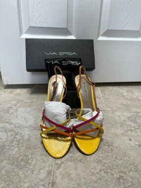 Via Spiga Strappy Sandal Size US 7